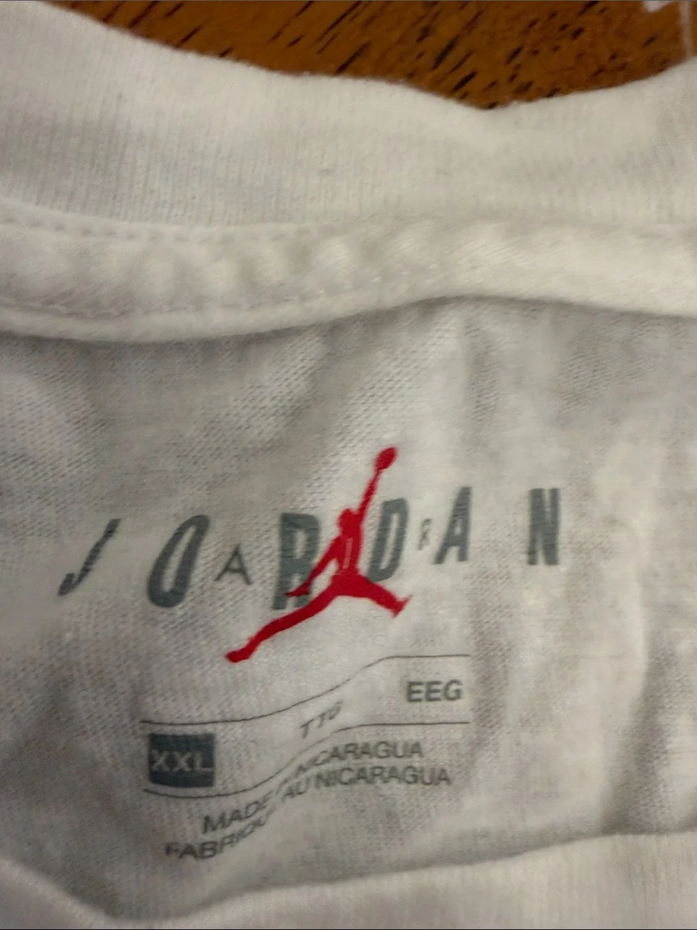 Jordan White Atlanta Graphic Tee with Multicolor Icons xxl